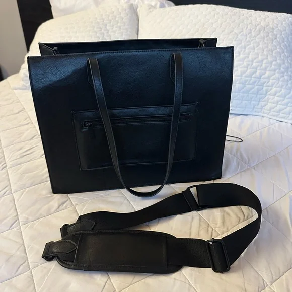 BEIS Black Work Tote (Regular Size) - Picture 7 of 9